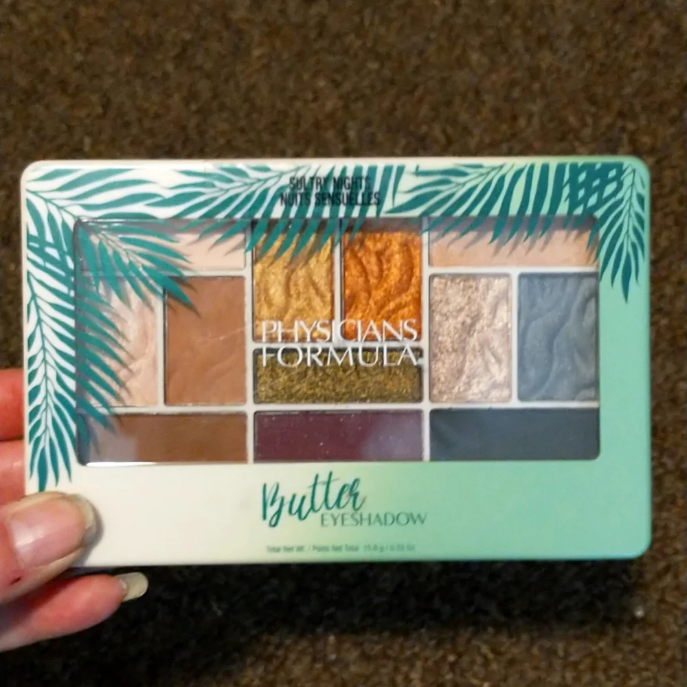 NWT Physicians Formula Sultry Nights Wet + Dry Murumuru Butter Eyeshadow Palette
